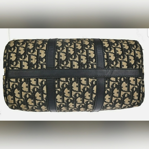 🌬CHRISTIAN DIOR Trotter Pattern Travel Hand Bag C - Picture 6 of 15